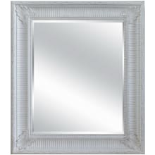 Modern 23-1/2" x 19-5/8" Framed Accent Mirror