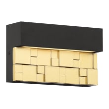Grid 5" Tall LED Outdoor Wall Sconce - 3000K