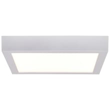Ulko Exterior Single Light 7" Wide Integrated LED Outdoor Flush Mount Square Ceiling Fixture