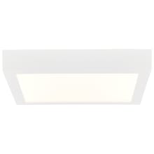 Ulko Exterior Single Light 7" Wide Integrated LED Outdoor Flush Mount Square Ceiling Fixture