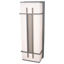 Tuxedo Single Light 26" Tall Integrated LED Outdoor Wall Sconce