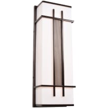 Tuxedo Single Light 36" Tall Integrated LED Outdoor Wall Sconce