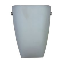 Elementary 1 Light Wall Sconce - 9" Tall with Opal Shade