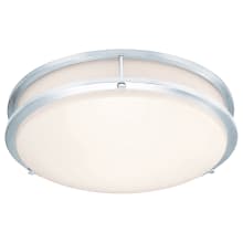 Solero II 12" Wide LED Flush Mount Drum Ceiling Fixture