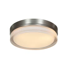 Solid 9" Wide Integrated LED Flush Mount Drum Ceiling Fixture - 3000K