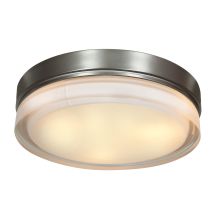 1 Light 11" Wide LED Flush Mount Ceiling Fixture from the Solid Collection