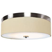 Mia Single Light 16" Wide Integrated LED Flush Mount Drum Ceiling Fixture