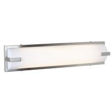 Sequoia 2 Light 26" Wide Vanity Light with Frosted Glass Shades