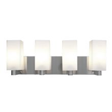 Archi 4 Light 25" Wide Vanity Light with Frosted Glass Shades