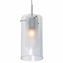 Modern Single Light Down Lighting Mini Pendant from the Proteus Collection