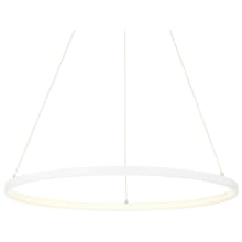 Anello 24" Wide LED Ring Chandelier