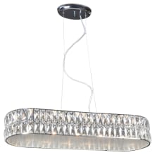Magari 26-1/4" Wide Integrated LED Crystal Linear Chandelier