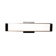 Fjord Single Light 15" Wide Integrated LED Bath Bar - ADA Compliant