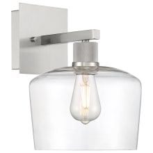 Port Nine 12" Tall LED Wall Sconce with Glass Shade