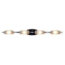 Nido 4 Light 42" Wide Fixture with Frosted Glass Shades