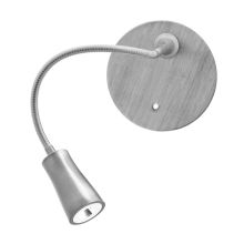 Epiphanie 5" Wide 3500K LED Hardwired or Plug-In Gooseneck Wall Sconce