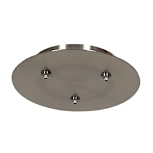 Unijack 12" Wide 3 Point Canopy for Access Lighting Fixtures