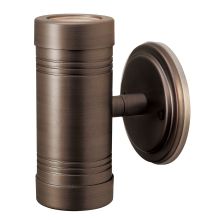 2 Light Up / Down Lighting Marine Grade Wet Location Outdoor Wall Sconce from the Myra Collection
