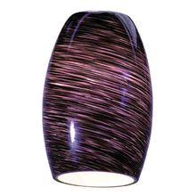 Pendant Glass Shade from the Swirl Collection