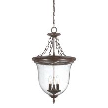 3 Light Outdoor Pendant from the Belle Colllection