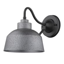 Barnes Single Light 14" Tall Outdoor Wall Sconce