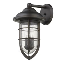 Dylan 3 Light 18" Tall Outdoor Wall Sconce