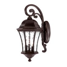 Waverly 3 Light 19.5" Height Outdoor Wall Sconce