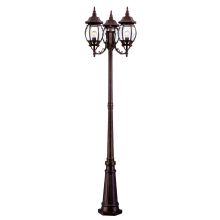Chateau 3 Light 85" Height Post Light with Post