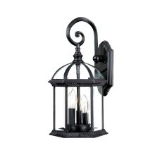 Dover 3 Light 19" Height Outdoor Wall Sconce