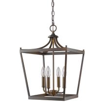 Kennedy 4 Light 13" Wide Taper Candle Pendant