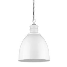 Colby Single Light 17" Wide Pendant with Metal Shade