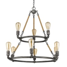 Grayson 9 Light 28" Wide Chandelier