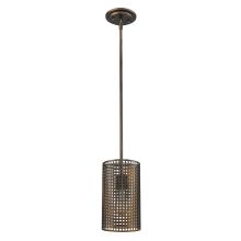 Loft Single Light 6" Wide Pendant with Metal Shade