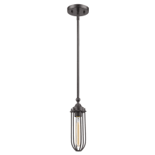 Garret Single Light 4" Wide Mini Pendant