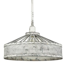 Iris Single Light 16" Wide Pendant