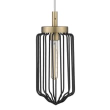 Reece Single Light 6" Wide Mini Pendant