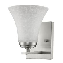 Union Single Light 7" High Wall Sconce with Frosted Glass Shade