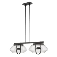 Garner 2 Light 17" Wide Linear Chandelier