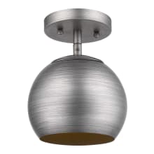 Latitude 7" Wide Convertible Semi-Flush Ceiling Fixture / Converts to Pendant