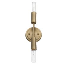Perret 2 Light 5" Tall Wall Sconce - ADA Compliant