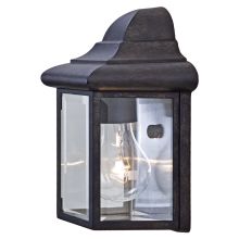 Pocket Lanterns 1 Light Outdoor Wall Sconce with Clear Beveled Glass