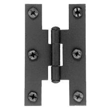 3" Smooth Iron 3/8" Offset Cabinet Hinges