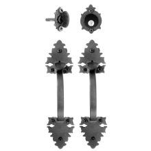 10-7/8" Warwick Iron Sectional Single Cylinder Handleset