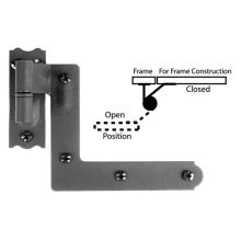 4-1/4" x 5" New York Style Shutter Hinge with 1-1/4" Offset