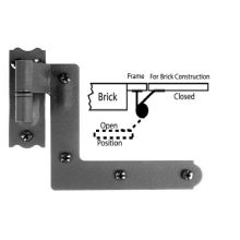 4-1/4" x 5" New York Style Shutter Hinge with 2-1/4" Offset