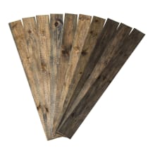 Rustic Grove - 45" x 4-1/2" -  100% Reclaimed Wood Planks - Rustic Wood Grain Sold by Carton (14 SF/Carton)