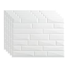 Fasade - 18" x 24" Backsplash Rectangle Tile and Trim Kit - Sold by Carton (15 SF/Carton)