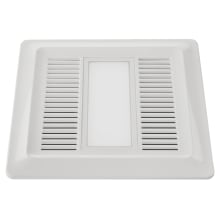 110 CFM 0.9 Sone Ceiling Mounted Exhaust Fan with LED Lighting and Humidity Sensing