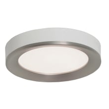 Alta Single Light 12" Wide Integrated LED Flush Mount Drum Ceiling Fixture