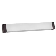 Algiers 49" Wide Commercial LED Bath Bar with Acrylic Shade